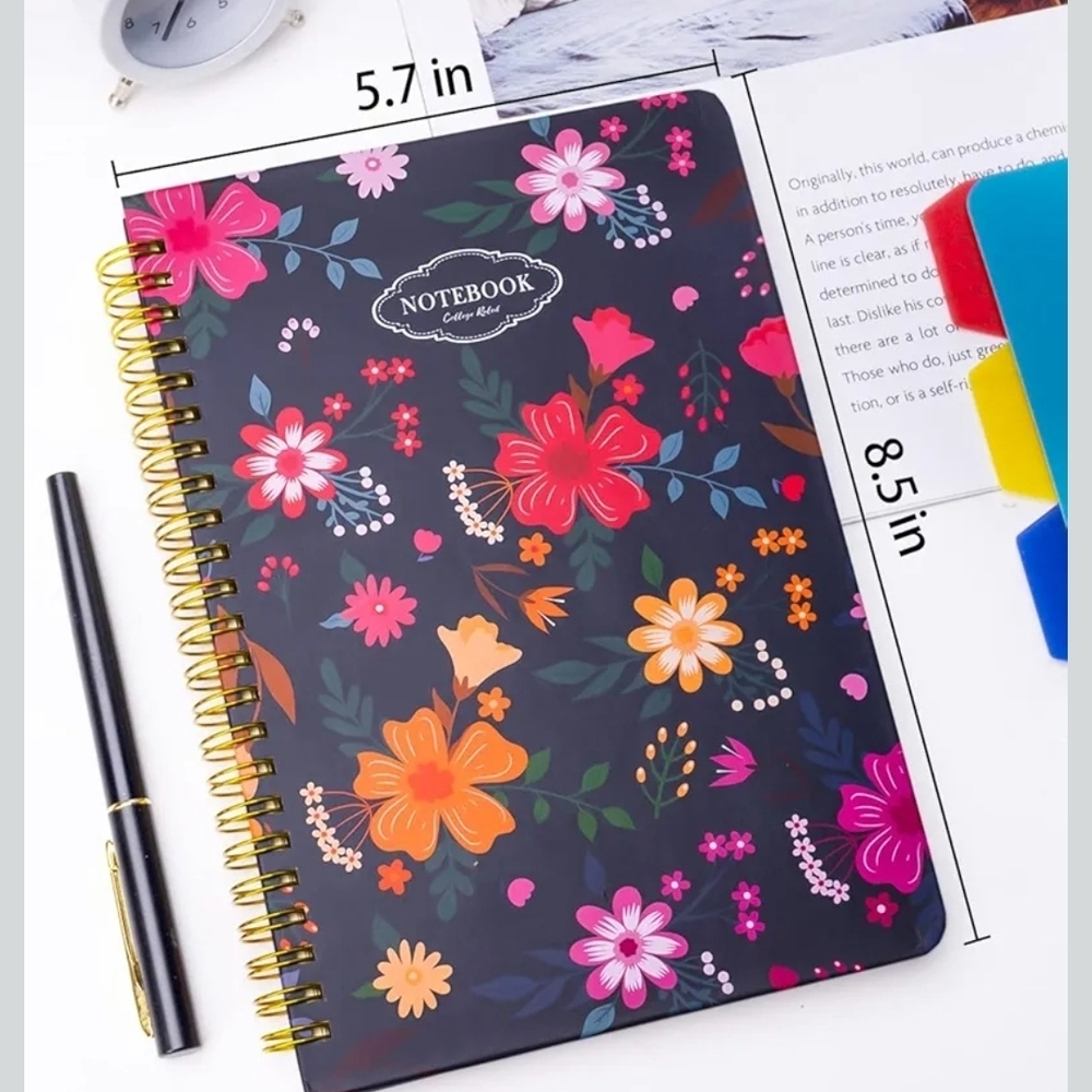 Spiral Notebook With Removable Dividers